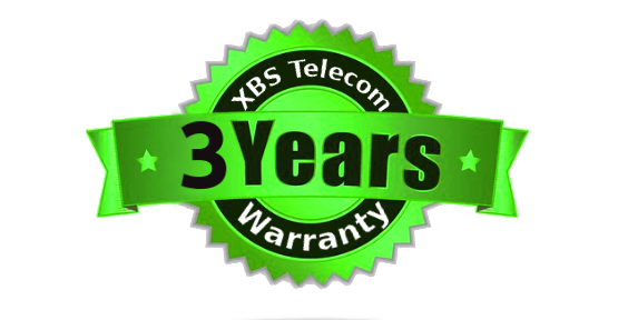 3 years warranty