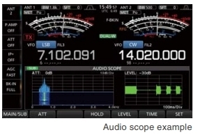 Audio scope example